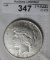 1922D PEACE SILVER DOLLAR