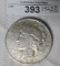 1923D PEACE SILVER DOLLAR