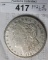 1921D MORGAN SILVER DOLLAR