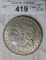 1921D MORGAN SILVER DOLLAR