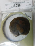 SHIPWRECK COINAGE? ~ WE WERE TOLD THIS IS FROM A SHIPWRECK BUT CANNOT VERIFY WHAT SHIP IT MAY HAVE C