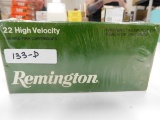 AMMO ~ REMINGTON 22 HIGH VELOCITY CARTRIDGES BOX OF 500