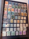 STAMP COLLECTION BOOK ~ 32 PAGES ~ WE DO NOT KNOW VERY MUCH ABOUT STAMPS ~ THIS IS WAY OUT OF OUR RE