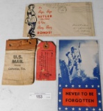 EPHEMERA LOT OF INTERESTING ITEMS