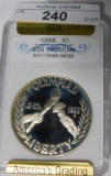 1988S OLYMPIAD SILVER DOLLAR ~ PR70 ~ CAMEO ~ SLAB