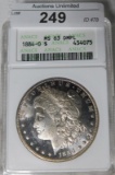 1884O MORGAN SILVER DOLLAR ~ MS63 ~ DMPL ~ SLAB