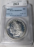 1882CC CARSON CITY MORGAN SILVER DOLLAR ~ MS64 ~ SLAB