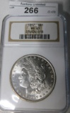 1897 MORGAN SILVER DOLLAR ~ MS65 ~ SLAB