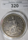 1877S  TRADE DOLLAR