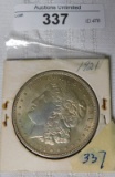 1921 MORGAN SILVER DOLLAR