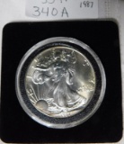 1987 AMERICAN EAGLE SILVER DOLLAR