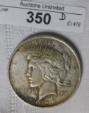 1922D PEACE SILVER DOLLAR