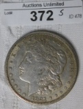 1921S MORGAN SILVER DOLLAR