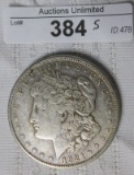 1921S MORGAN SILVER DOLLAR