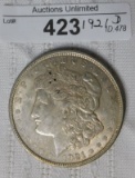 1921D MORGAN SILVER DOLLAR