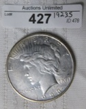 1923S PEACE SILVER DOLLAR