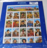 UNITED STATE POSTAL SERVICE LEGENDS OF THE WEST ~ CONTAINS ERROR IMAGE OF BILL PICKETT AND IS INTEND