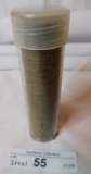 PLASTIC TUBE FILLED WITH UNSEARCHED (by us) STEEL PENNIES