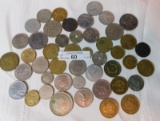 NICE LOT OF FOREIGN COINAGE