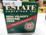 AMMO ~ ESTATE CARTRIDGE 20 GAUGE BOX OF 25 SHOTSHELLS