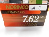 AMMO ~ NORINKO 7.62X39 BOX OF 20 CARTRIDGES