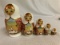 5 PC. NESTING DOLL SET TALLEST 7