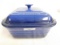 NEW LeCRUSET 3 QUART CASSEROLE W/LID