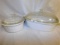 2 pc. CORNINGWARE BAKE WARE W/LIDS