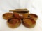 7 pc. WOOD SALAD SET