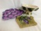 LOT OF 3 GRAPE DÉCOR PIECES