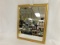 GOLD FRAMED MIRROR 18 1/2