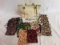 BOX LOT BRIGHTON PURSE & LOTS OF LITTLE BRIGHTON DRAW STRING BAGS