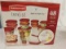 NEW IN BOX RUBBERMAID EASYFIND 48 PC. SET OF CONTAINERS & LIDS