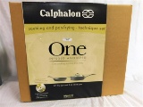 NEW IN BOX CALPHALON SAUTÉING & PAN-FRYING SET