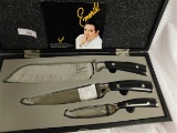 NEW IN BOX EMERIL 3 PC CUTLERY SET