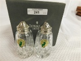 NEW IN BOX WATERFORD LISMORE SALT & PEPPER SET