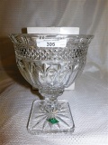 NEW IN BOX SHANNON CRYSTAL BRANDON CRYSTAL HURRICANE COMPOTE