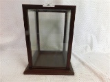 WOOD & GLASS DISPLAY BOX ~ 12