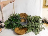 6 pc. GREENERY & BASKETS 12