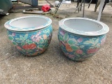 PAIR OF DECORATIVE PLANTER 15