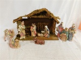 CERAMIC NATIVITY SET