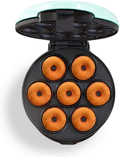 Dash DDM007 Mini Donut Maker Machine for Kid-Friendly Breakfast  Snacks  Desserts & More with Non-st