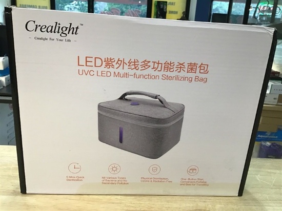 UVC LED Multi-function Sterilizing Bag Light Disinfection BRAND NEW