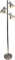 Simple Designs Home LF2007-BSN Simple Designs Brushed Nickel Metal 3-Light Tree Floor Lamp Finish