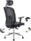 Office Chair Breathable Mesh Computer Chair with Ergonomic Lumbar Support Black Swivel Desk Chair wi