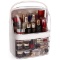 Makeup OrganizerDust Proof Cosmetic Organizer BoxLarge Cosmetics Storage Display Case W/ Drawer Hand