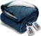 King Electric Heated Blanket MicroPlush Sherpa and Reversible Flannel Washable Comfortable with 10 H