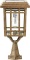 Prairie Bulb Lamp Outdoor Solar Light Fixture Pole Pier & Wall Mount Kits Weathered Bronze