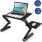 Laptop Table Adjustable Laptop Bed Table Laptop Computer Stand Portable Laptop Workstation Notebook