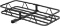 48 x 20-Inch Basket Hitch Cargo Carrier 500 lbs Capacity Black Steel 1-1/4 2-In Adapter Shank